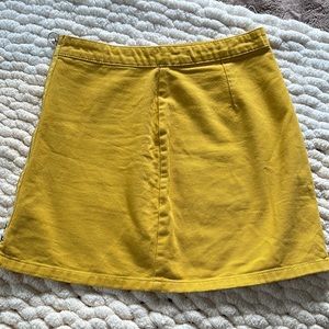 Mustard Urban Outfitters Skirt
